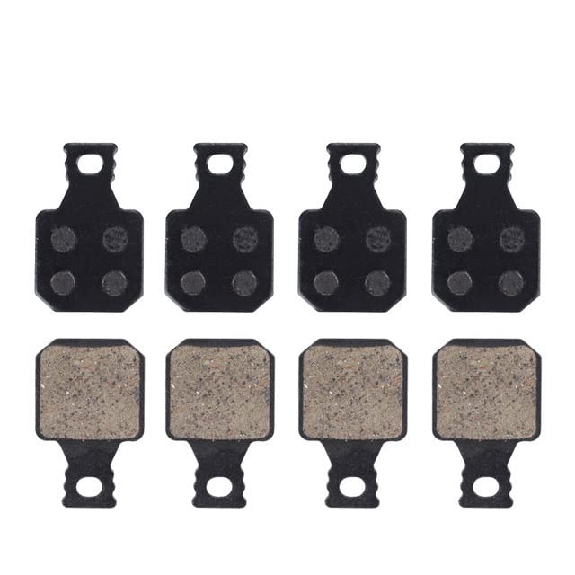 4 pares de bicicleta de montaña pastilla de freno hidráulica Piezas de bicicleta Resina Cerámica Cerámica Pastillas de freno / Ajuste for Magura M5 M7 MT5 MT7 SH901 piezas de bicicleta(4 pairs Resin)