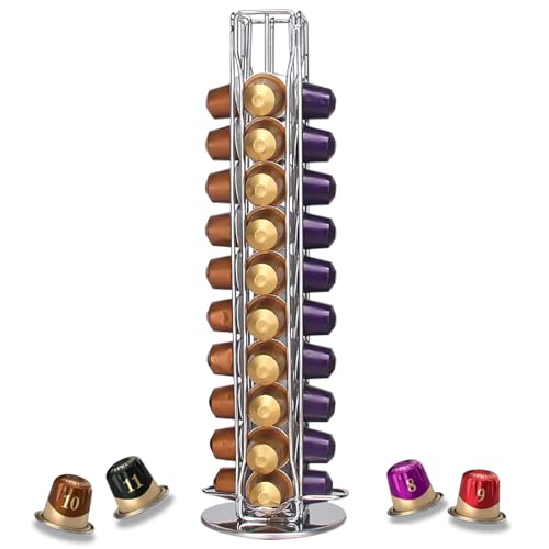 YGJT Coffee Pods Holder Stand for Nespresso Coffee Capsules Holder