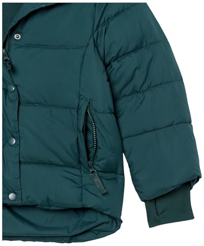 Image of Amazon Essentials Girls and Toddlers' Heavyweight Hooded Puffer Coat, Water-Resistant