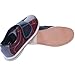 Wizeny Men's Bowling Shoes Touch Fastening Low Top Breathable Non Slip Athletic Bowling Shoes Comforble Casual Fashion for Right Handed,ABC,13.5