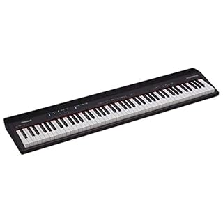 Roland GO:PIANO 88-Key Full Size Portable Digital Piano Keyboard with Onboard Bluetooth Speakers and Sustain Pedal (GO-88P)
