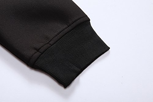 Moletom masculino WSLCN com gola redonda e estampa listrada de manga comprida leve para meninos, Pre