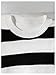 SweatyRocks Girl's Sweater Vest Striped Crew Neck Sleeveless Knit Vest Pullover Crop Tops Black and White 11Y