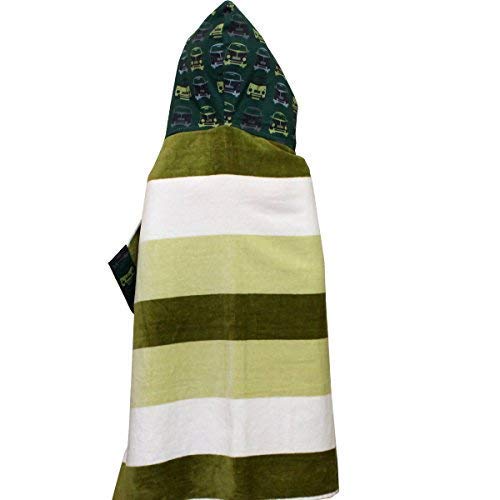 Desconocido Wildcollect Toalla con Capucha para Niños, Niños Y Bebés, Verde | Baby-Ley-244