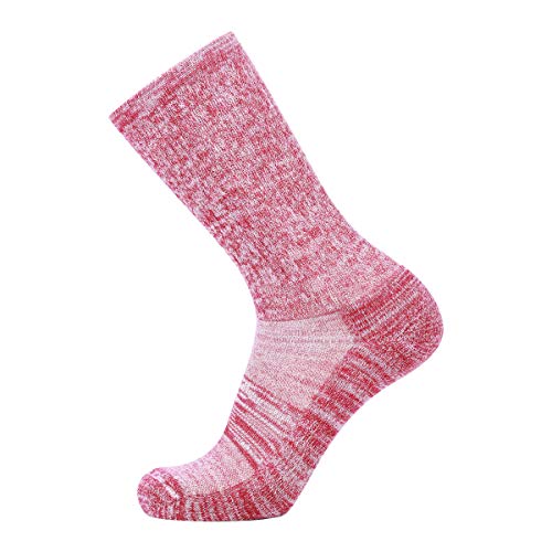 Image of EnerWear 4 Pack Women's Merino Wool Outdoor Hiking Trail Crew Sock