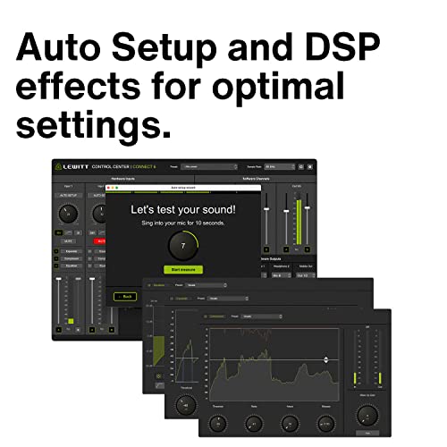 Lewitt CONNECT 6 interface USB carte son externe DSP intégrée