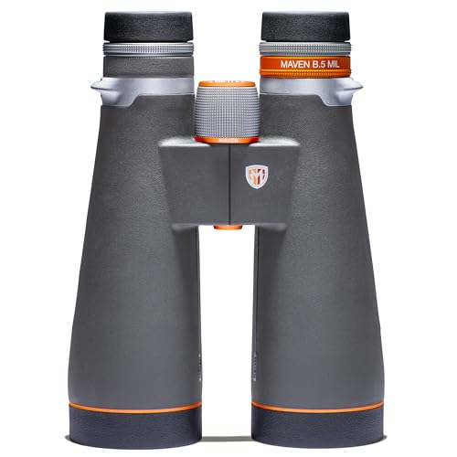 Binoculares Maven B.5 56mm con retícula MOA gris naranja miniatura 2