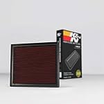 K&N Engine Air Filter: Increase Power & Towing, Washable, Premium, Replacement Air Filter: Compatible with 2014-2019 Toyota Truck and SUV V6/V8 (Tundra, Tacoma, Sequoia), 33-5017