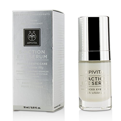 Apivita 5-Action Eye Serum - Sérum Yeux Anti-Cernes et Fermeté 15ml