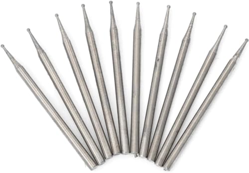 Puntas de Esmerilado Diamante 1mm Bola Pack 10Pcs miniatura 3