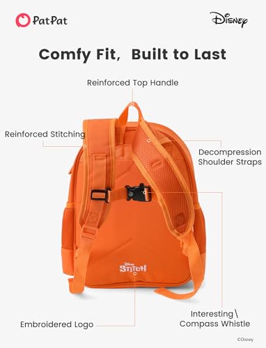 Image of Disney Lilo & Stitch Boys /Girls Backpack for Elementary Kindergarten TK 12L | Water-Stain-Tear-Resistant Fabric, Lightweight 350g, Ergonomic Padded Adjustable Straps, Chest Strap Support, Large Capacity
