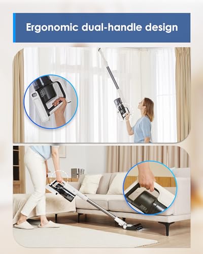 image for Tineco A30S Cordless Stick Vacuum Cleaner, 160W Powerful Suction, 60 M