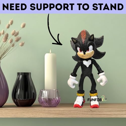 Image of FUNFOB Action Figure Height -15cm Collectible for Anime Fans PVC Multicolour | Su-nic Black