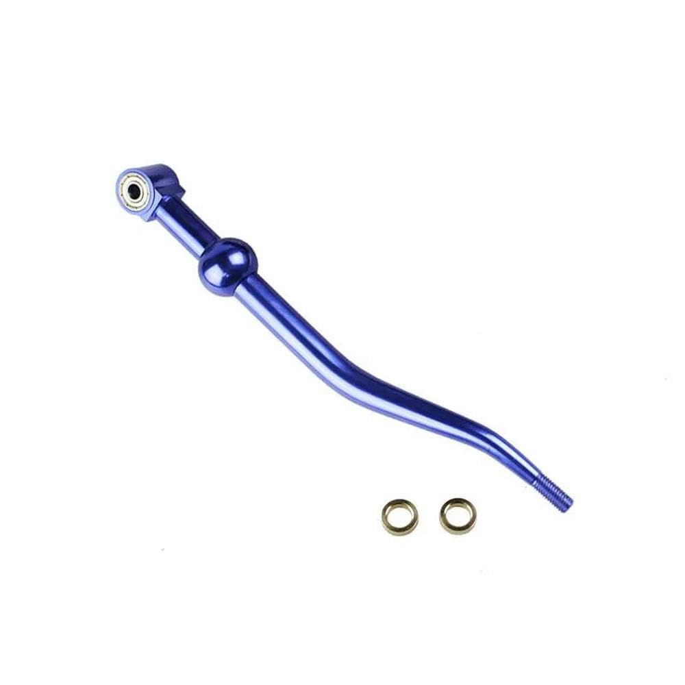 HYASDBWE Dual Bend Gear Shift Knob Short Shifter Quick Shift Throw for Civic for CRX 1988-2000 Gear Shifter Parts(Blue)