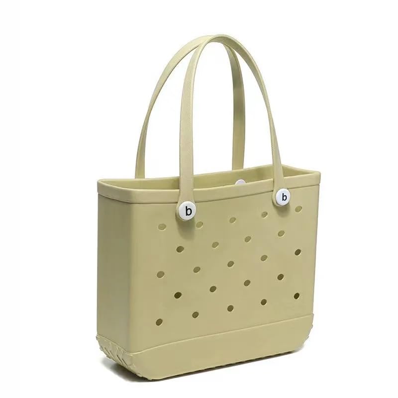 Bolsas de Playa Grandes,Bolso Playa Mujer Bolsos de playa grandes moda, cestas almacenamiento impermeables goma EVA, bolso compras viaje