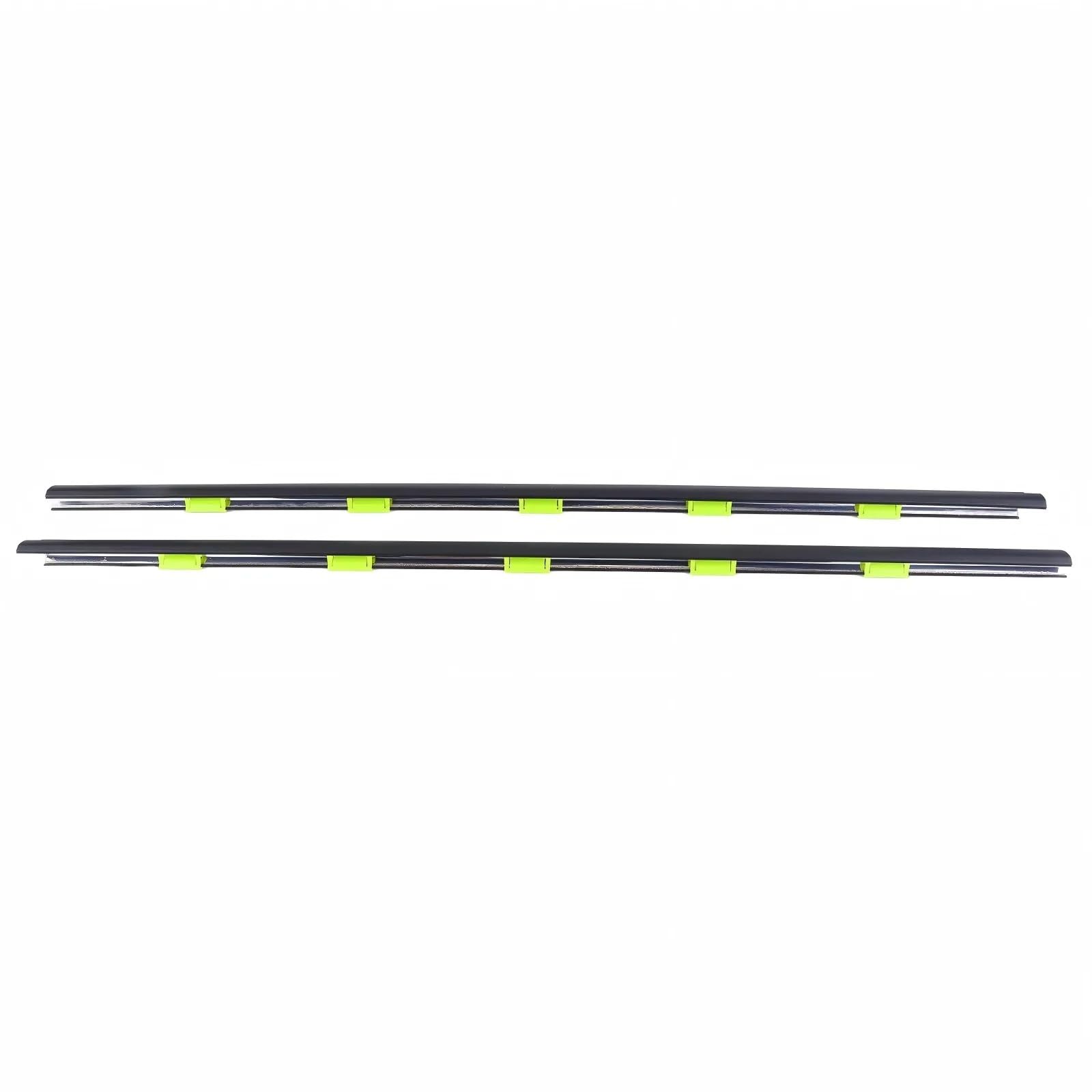 Sifusm One Color Rubber Seal 2Pcs Outer Windows Rubber Weatherstrip Pressure Strip Sealing Belt Moulding Trim For Civic For Coupe 2Doors Ek9 Ek4 1996-2000 1999 Strip