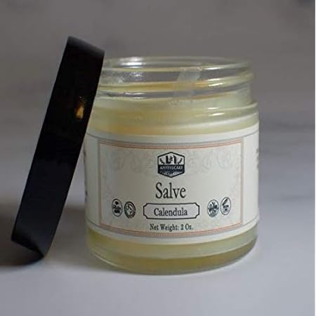 Amazon Com 2 Oz Calendula Salve Sensitive Skin Remedy For Dry Skin Lips Eczema Psoriasis 100 Natural Balms Cream Moisturizer Ointment Natural Remedy Beauty