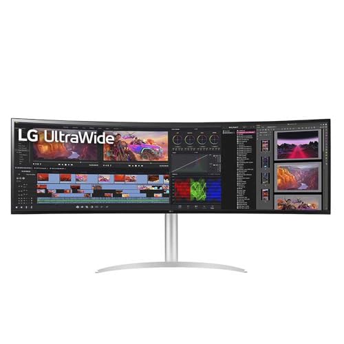 Ultrawide-Curved-Monitor LG Electronics 49WQ95X-W.AEU IPS