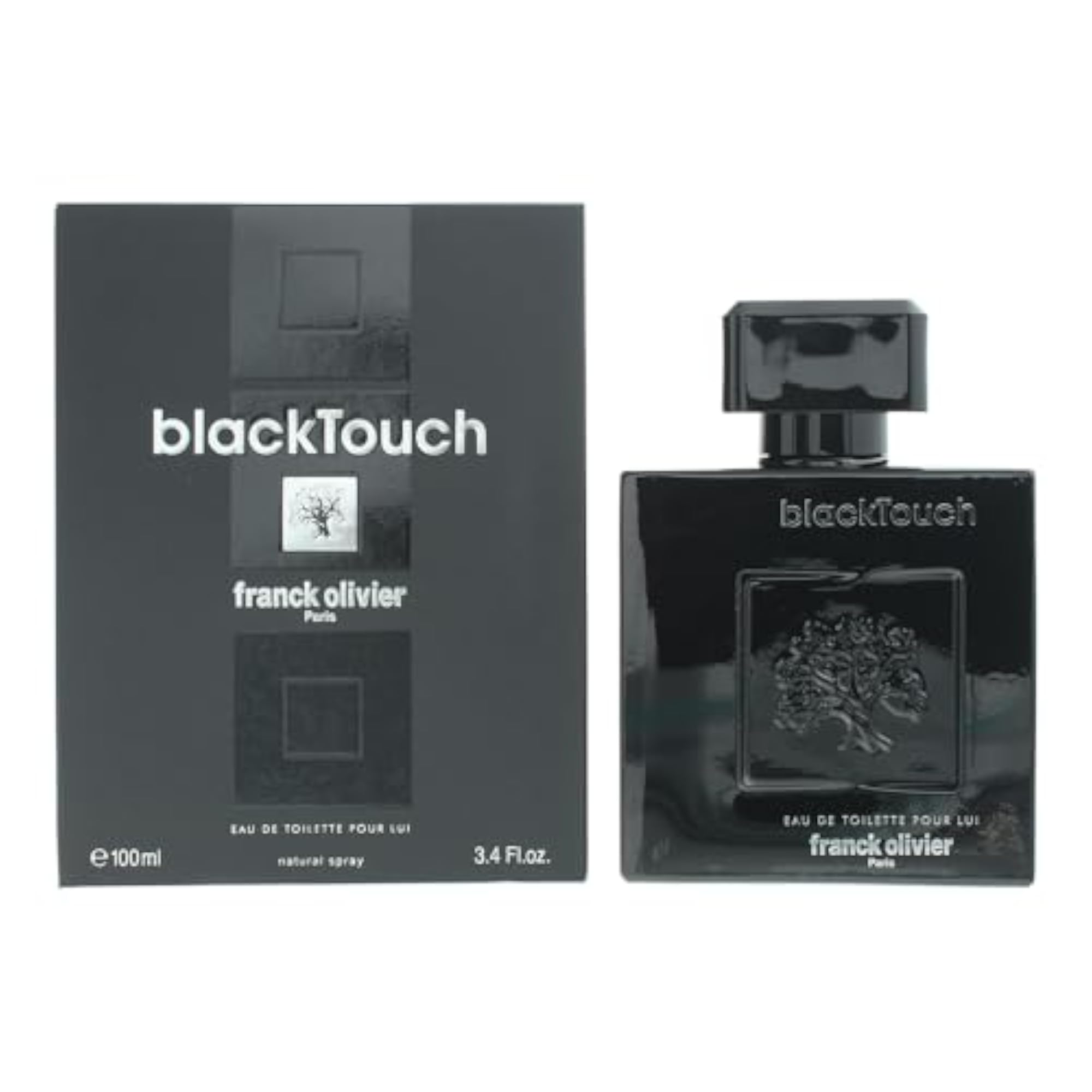 Franck Olivier Black Touch Eau de Toilette Spray for Men 100ml