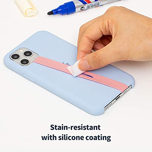 Sangle de téléphone en silicone Sinji Loop Blanc pour iPhone et Android - 7