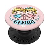 Photo Gallery gemelli zodiaco kawaii chibi anime girl astrologia popsockets popgrip intercambiabile Photo Gallery gemelli zodiaco kawaii chibi anime girl astrologia popsockets popgrip intercambiabile