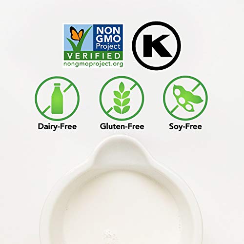 Coconut Milk Unsweetened Full-Fat BPA-Free Canned Dairy Free Without Preservatives, Great for Vegan Paleo or Keto Recipes Latte or for Yogurt - 13.5 oz. Cans (Count of 6) by Fiesta Tropicalé