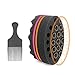 2-in-1 Hair Sponge Brush For Afro Twists Curls Dreads Braids Coils Waves For Men | Professional Double Sided Barber Sponge With Holes And Spikes | Style Dreadlocks While Keeping Your Natural Texture