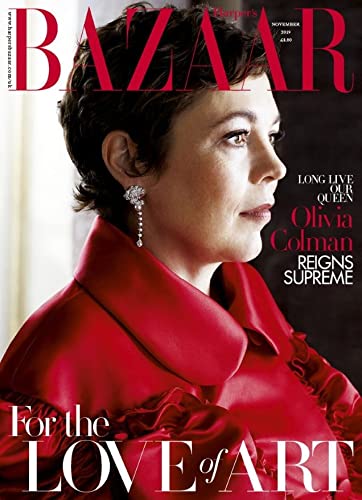 Harper's Bazaar Magazine, UK, November 2019, Long Live Our Queen Olivia Colman Reigns Supreme