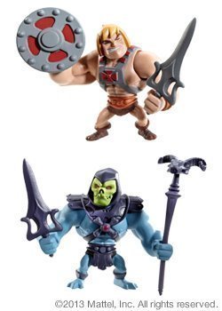He-Man: Mini He-Man & Skeletor Figures - Masters of the Universe Classics 2013 SDCC Exclusive