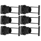 POPETPOP 6 Piezas Tapones de Drenaje para Kayak Kit de Tapones de Resistentes para Orificios de Drenaje de Piraguas y Canoas Accesorios Impermeables para Mantener la Flotabilidad