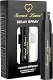Desensitizing Delay Sprayer for Long Last Men, Upgraded Fast-Acting Duration Spray Male Climax Control Spray Better Maximized Sensation, Sexual Enhancer Last Longer in Bed Prolong Climax for Him, 6ml