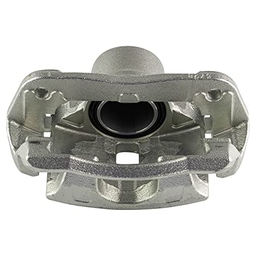 Image of TRQ Front Brake Caliper Set Zinc Coated Brackets Compatible with 2002-2004 Honda CR-V 2003-2011 Honda Element