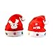 BESTOYARD Sombreros de Navidad en Forma de Muñeco de Nieve Elk Oso...