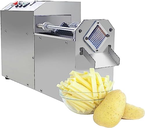 Cortadora eléctrica comercial 400W para papas y verduras