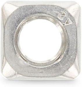 (1500pcs) DIN 562 M3 Square Thin Nuts A2 Stainless Steel, Ships Free in USA by Aspen Fasteners, ASSP056223
