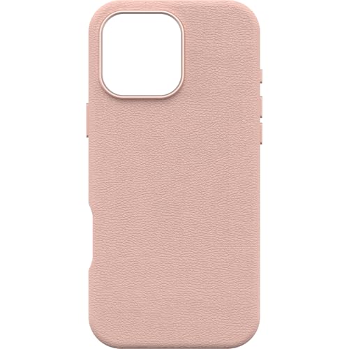 OtterBox iPhone 16 Pro Max Symmetry Series Cactus Leather for MagSafe - Ballet Blush Pink - Ultra-Thin, Sleek iPhone Case, Premium iPhone Case, MagSafe Compatible
