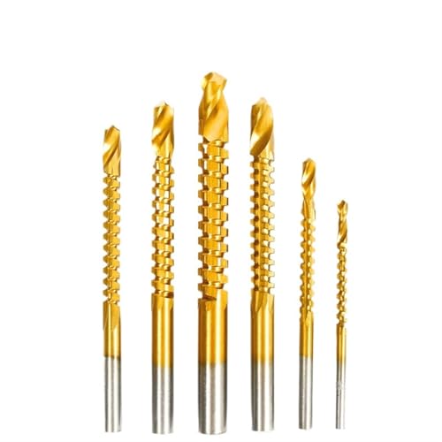 Foret de 6,5 mm HSS composite pour taraudage et rainurage du bois
