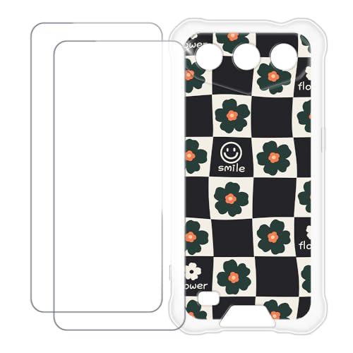 UOGNADGD Oukitel G3 �Ƃ̌݊������� �J�X�^���J���t���P�[�X�{�����K���X�ی�t�B����2���t�� ? �Ռ��z�������h�~ (�Ԃ̊i�q��)