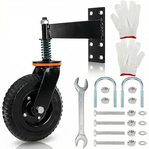 Goaste 8 Heavy Duty Gate Wheel 600 lb Suspension Caster