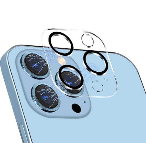Image of Xmon Back Camera Lens Protector for iPhone 13 Pro Max (1 Pack) Premium Camera Glass Protector Guard, Anti-Scratch, Ultra-Clear, Easy Installation