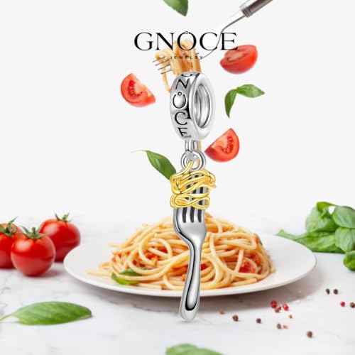 Image of GNOCE Food Themed Charm Beads Fit Charm Bracelet Necklace for Women