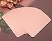Tupalizy 100PCS Small Blank Paper Message Note Business Cards Double-Sided Mini Greeting Place Name Vocabulary Word Flash Cards Graffiti Scrapbookings DIY Gift Tags Label (Light Pink)