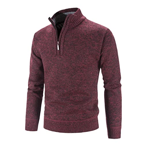 Pull col roulé homme en tricot chaud pour ne plus craindre le froid en XL