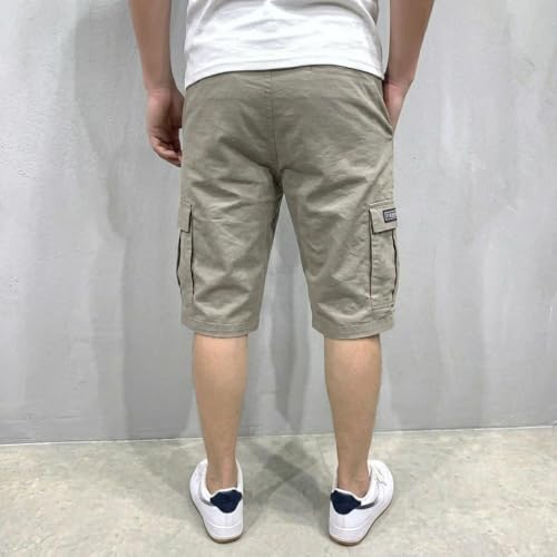 Image of Lymio Men Shorts | Men's Cargo Shorts | Regular Fit Casual Wear Short Pant for Men | Multi-Pocket Lightweight Cotton | Summer & Adventure Ready (SSM-S-05-08)