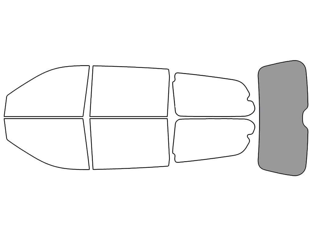 Rvinyl Window Tint Kit Fits Kia Sedona 2006-2012 - Picture 57 of 65