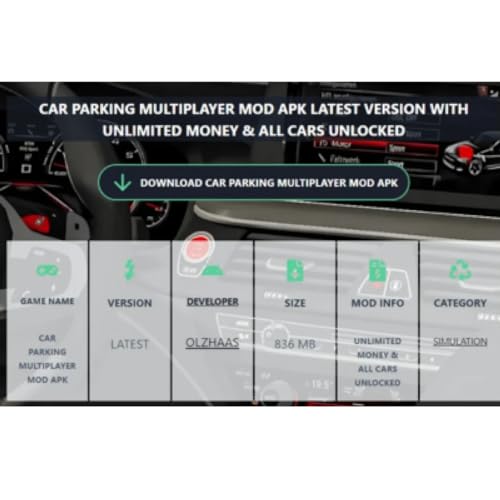 Parking Talk: Exploring Car Parking Multiplayer Mods for PC cover art