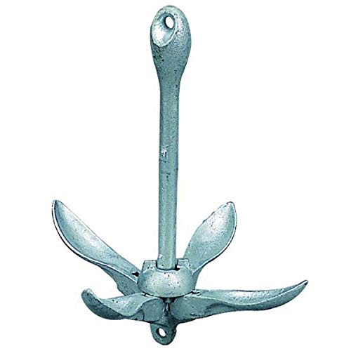 Sea-Dog 318013 Galvanized Folding Grapnel Anchor - 13 lbs.