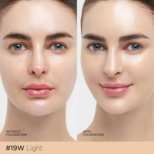 Image of JUNG SAEM MOOL Essential Skin Nuder Cushion | Natural Finish, Buildable Coverage Cushion Foundation by Korean Makeup Artist (Refill Included, 0.98 Fl Oz, SPF 50), 19 Light