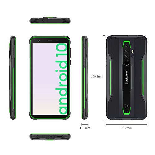 image for Blackview BV6300Pro Android 10 Rugged Cell Phones, 16MP HDR Quad Rear 