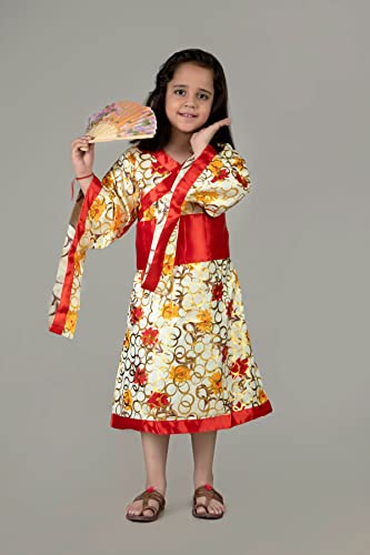 Image of BookMyCostume Japanese Girl Kimono International World Costume 2-3 years